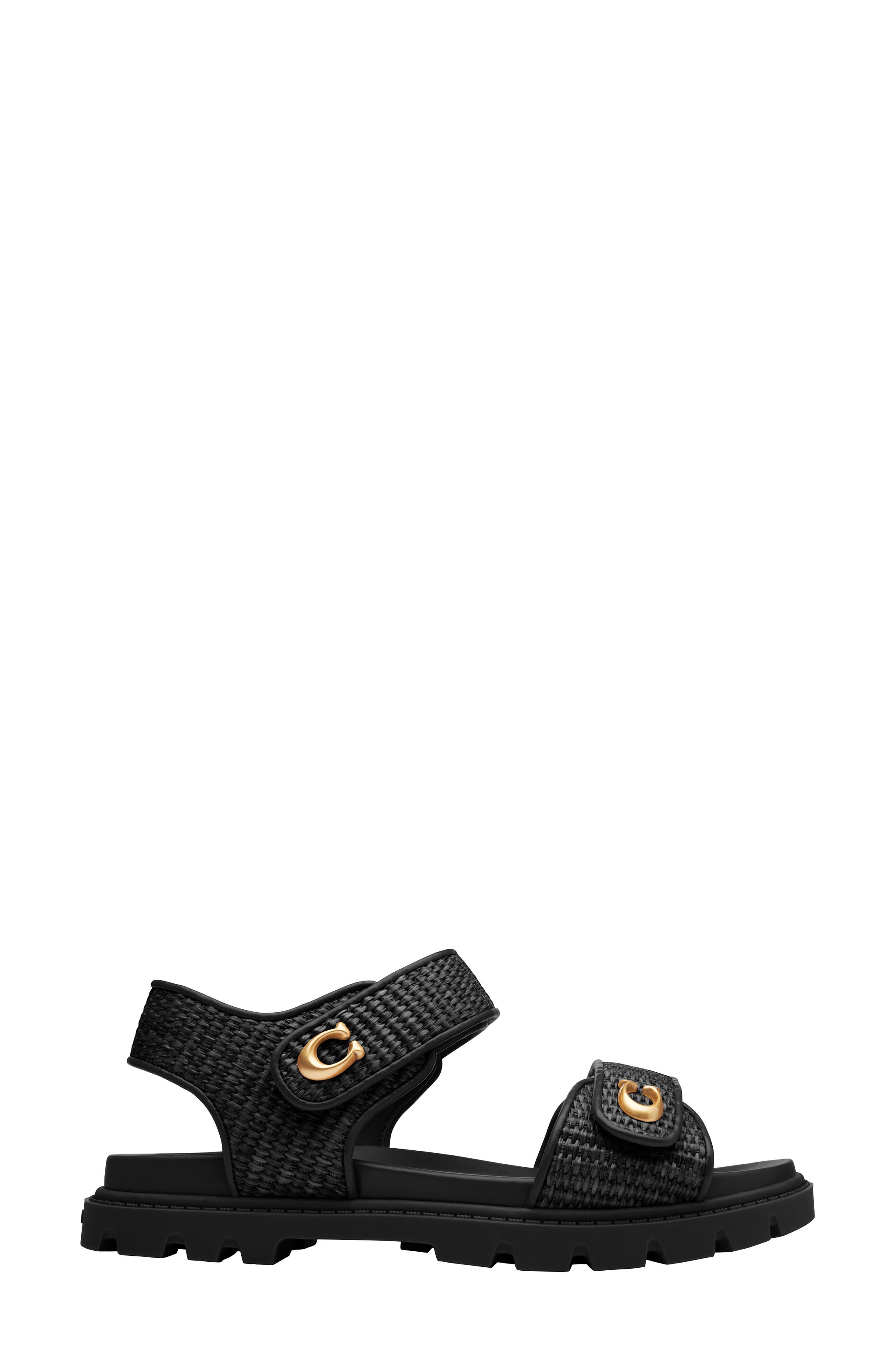 COACH Brynn Canvas Sandal, Alternate, color, 