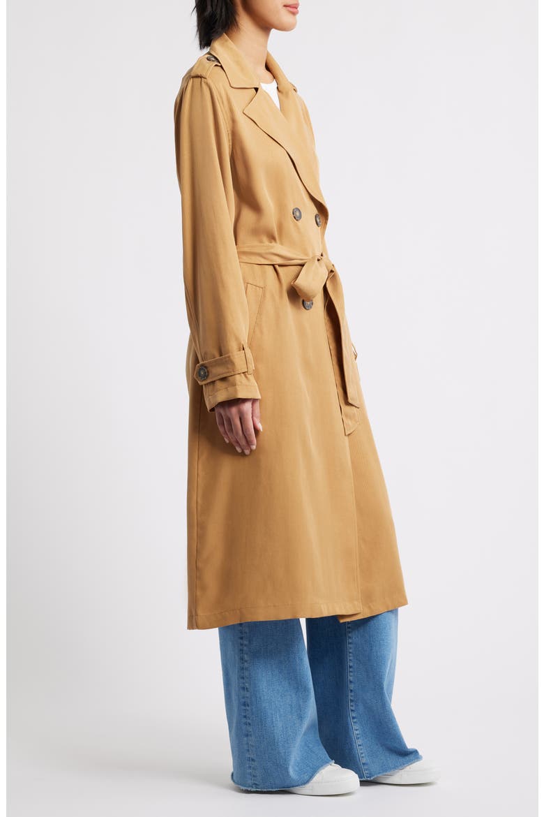 Trench Coat, Alternate, color, GOLDEN CAMEL