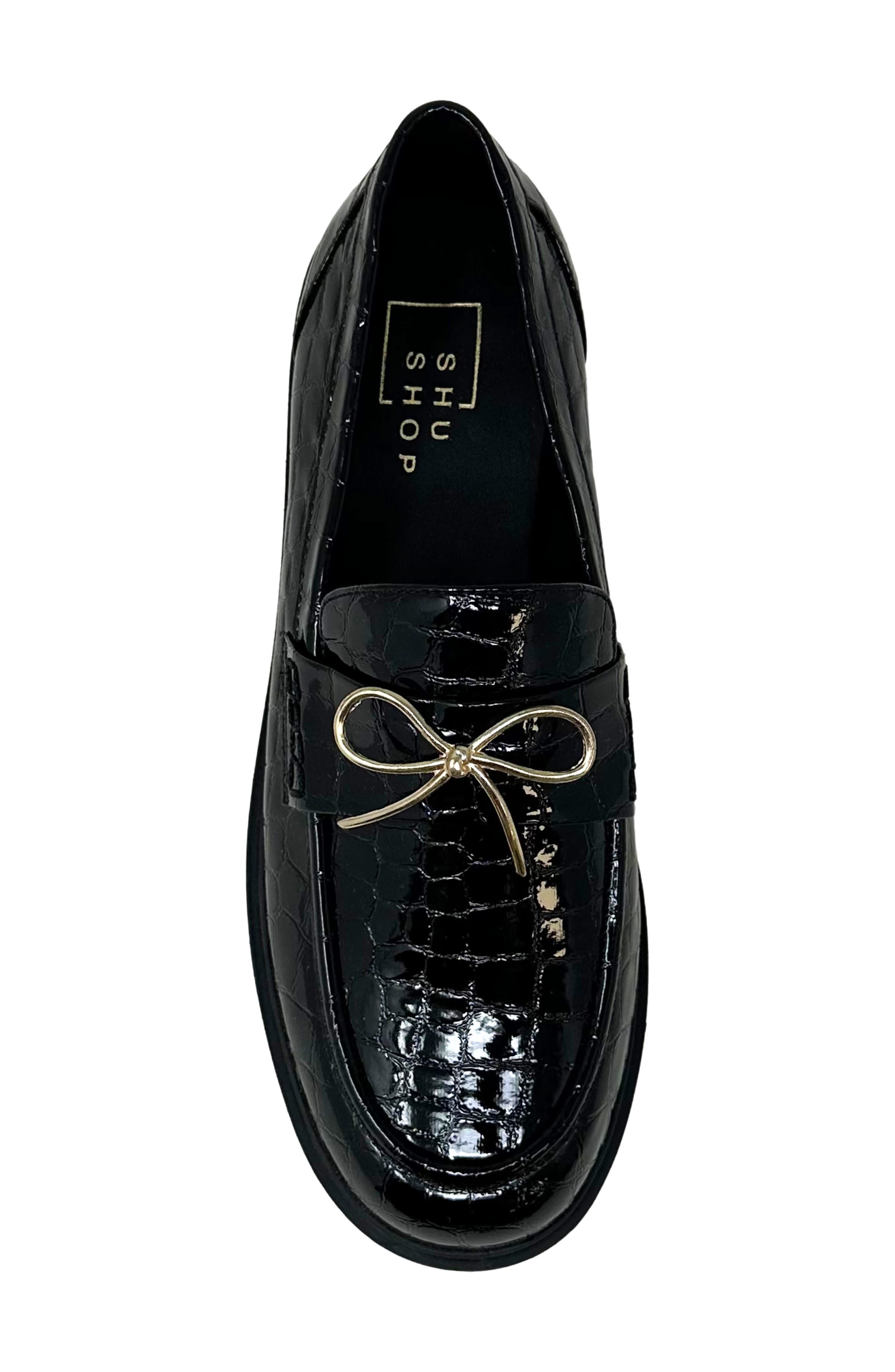 SHUSHOP Toulouse Loafer, Alternate, color, Black