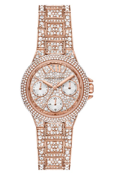 Michael kors women's watch nordstrom rack best sale