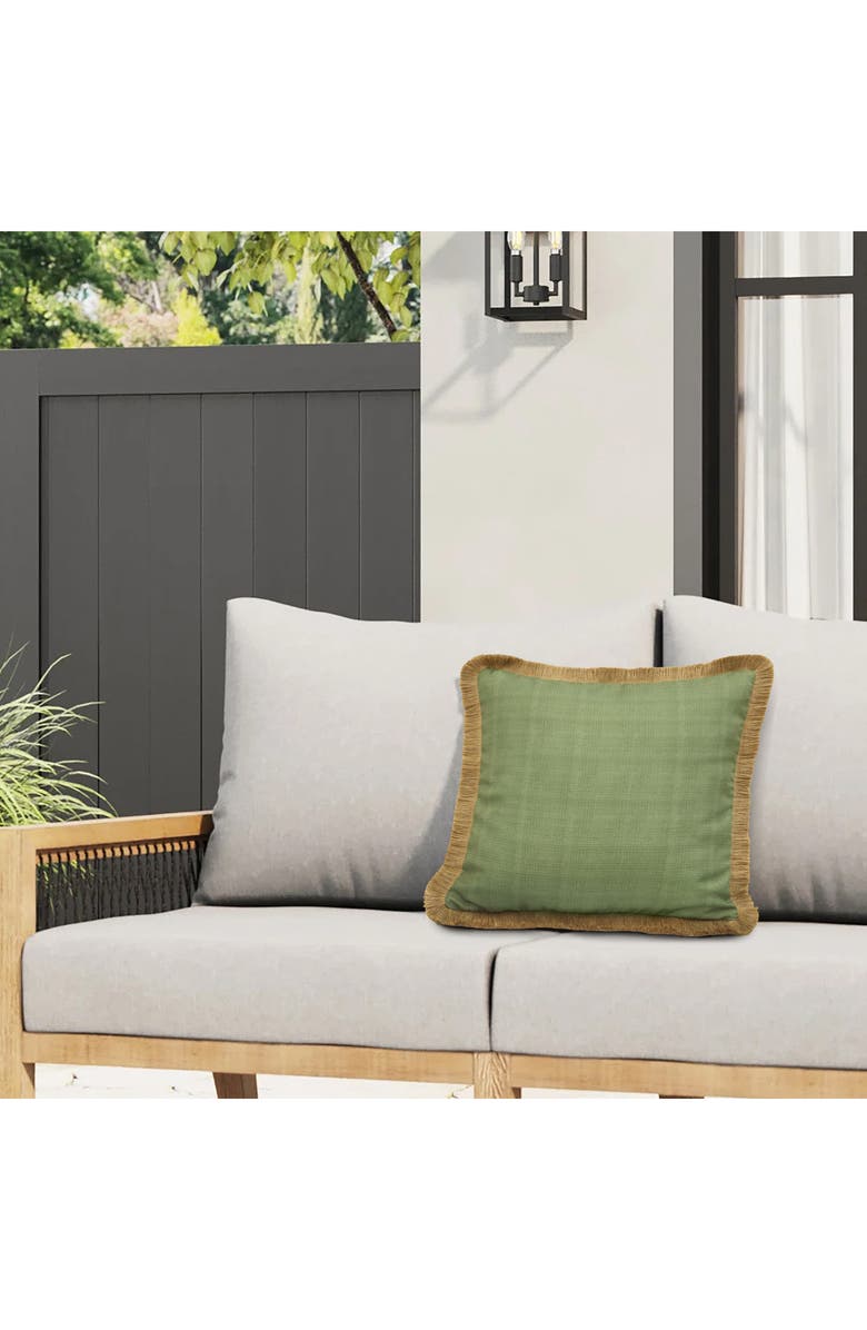 Outdoor Decor by Commonwealth Outdoor Throw Pillow, Alternate, color,