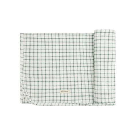 Modal French Terry Plaid Sheep Collection - Blanket