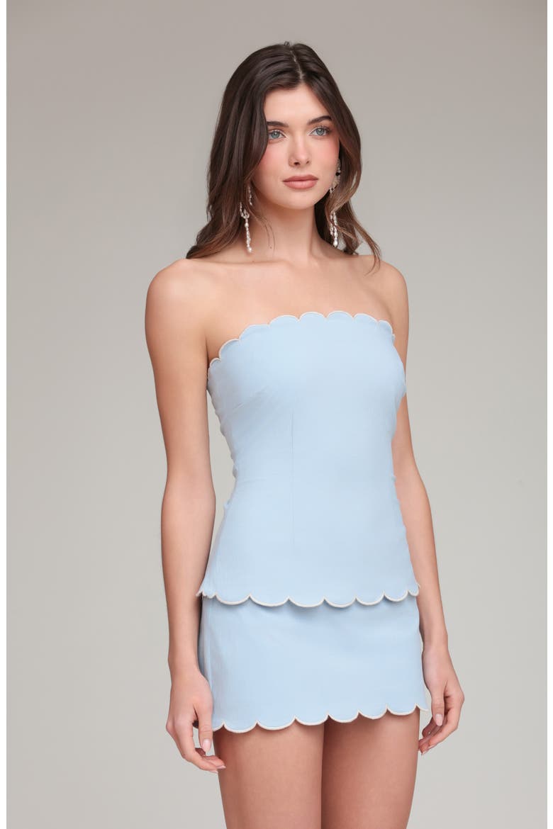 Scallop Edge Tube Top, Alternate, color, SEAFOAM