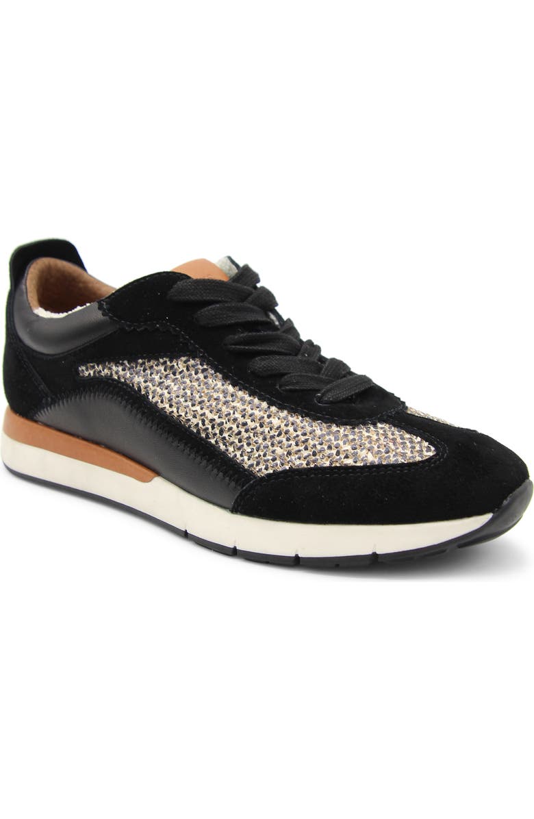 Gentle Souls Juno Sneaker, Main, color, Black Leather