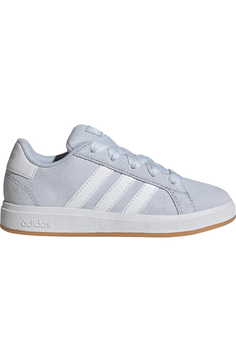adidas Kids' Grand Court 2.0 Sneaker, Alternate, color, Crystal Sky/ White/ Gum 3
