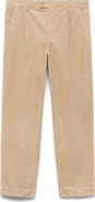 MANGO Straight Leg Corduroy Pants