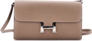 Pre-Owned Hermes Constance To Go Wallet Epsom