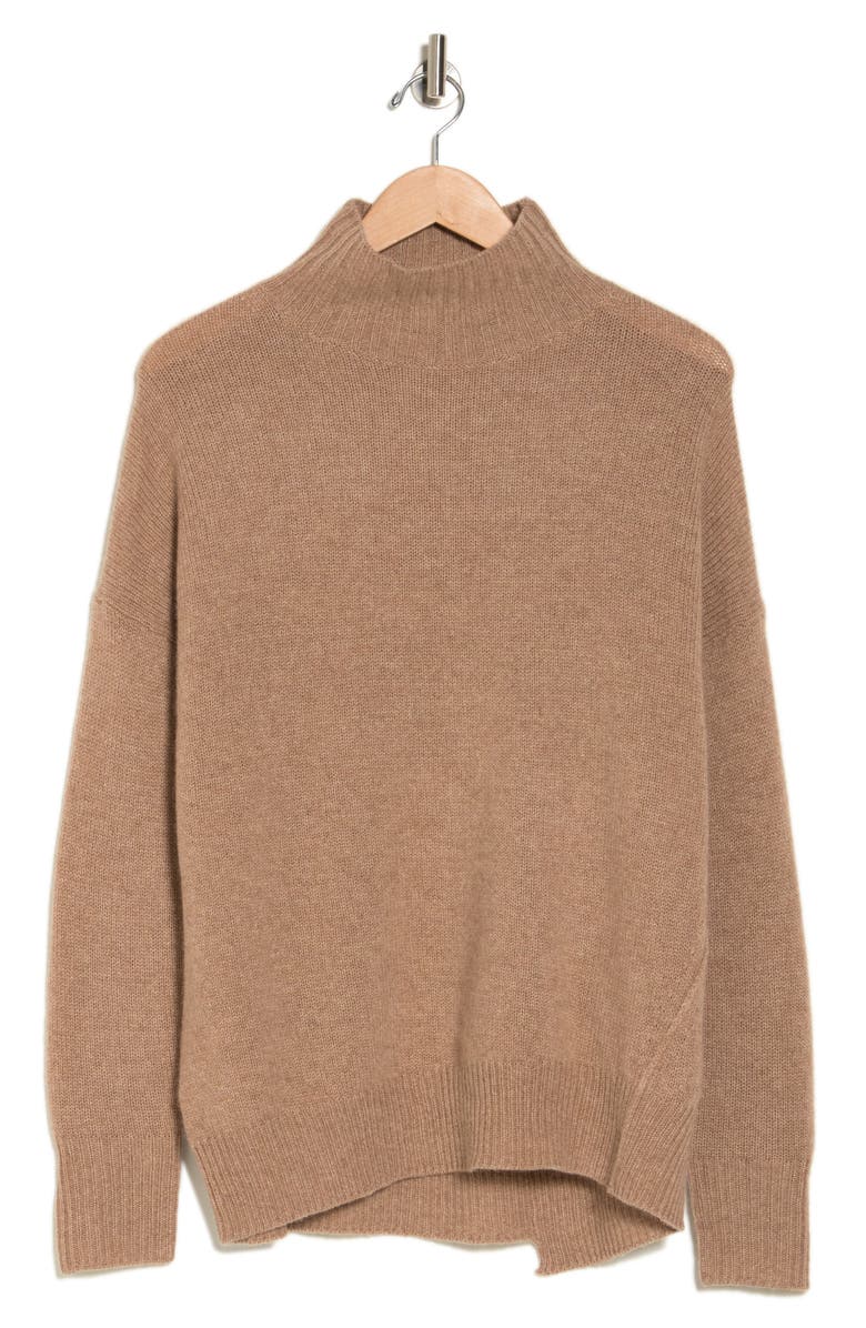 360 CASHMERE Camden Mock Neck Cashmere Sweater, Alternate, color, 
