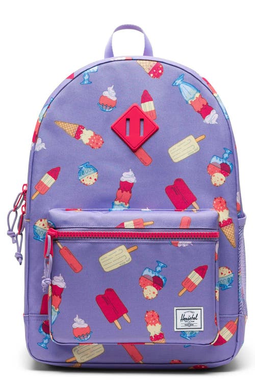 Shop Herschel Supply Co . Kids' Heritage Youth Backpack In Keepin Cool