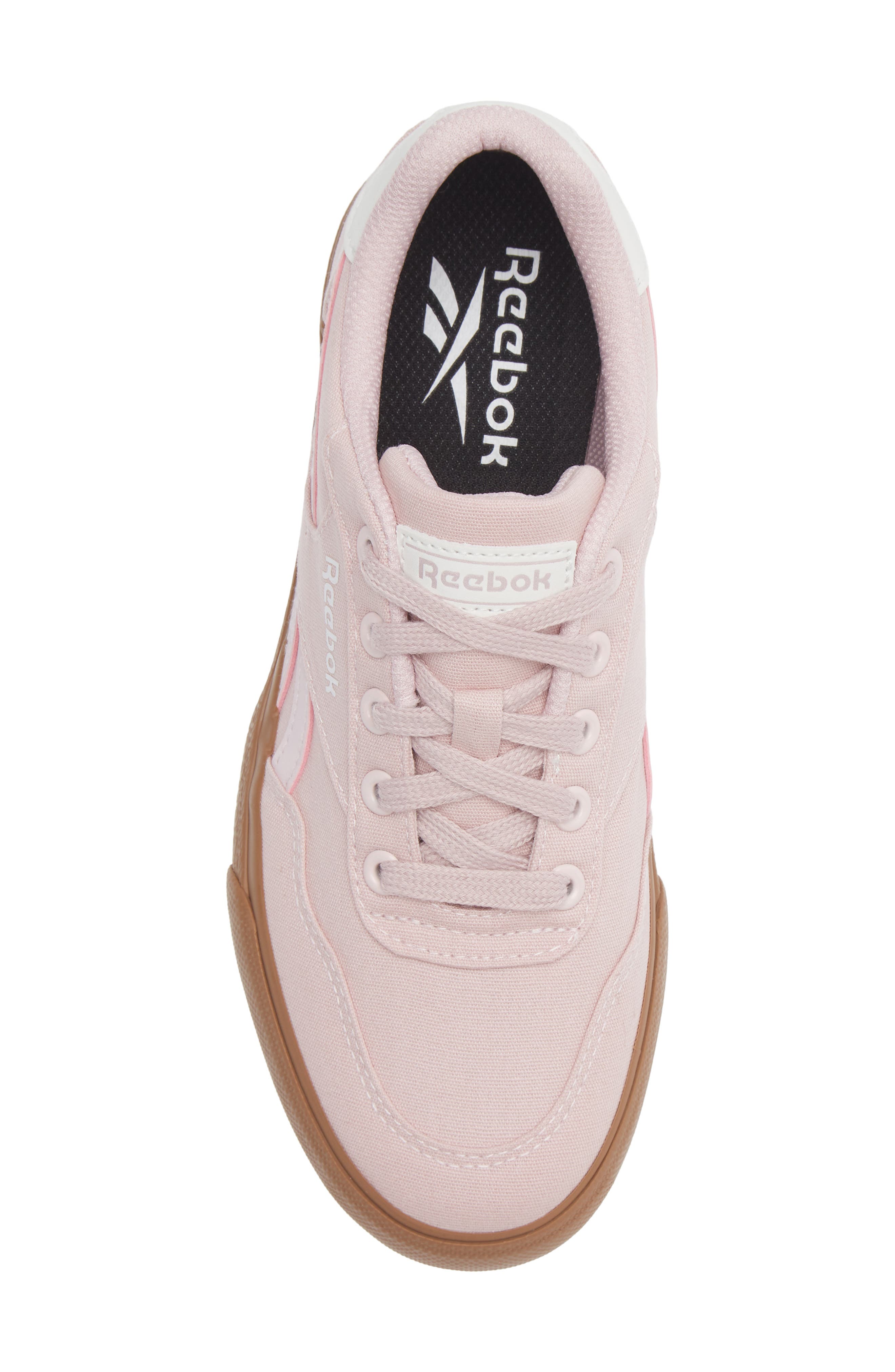 Court Advance Sneaker, Alternate, color, PINK WHITE GUM