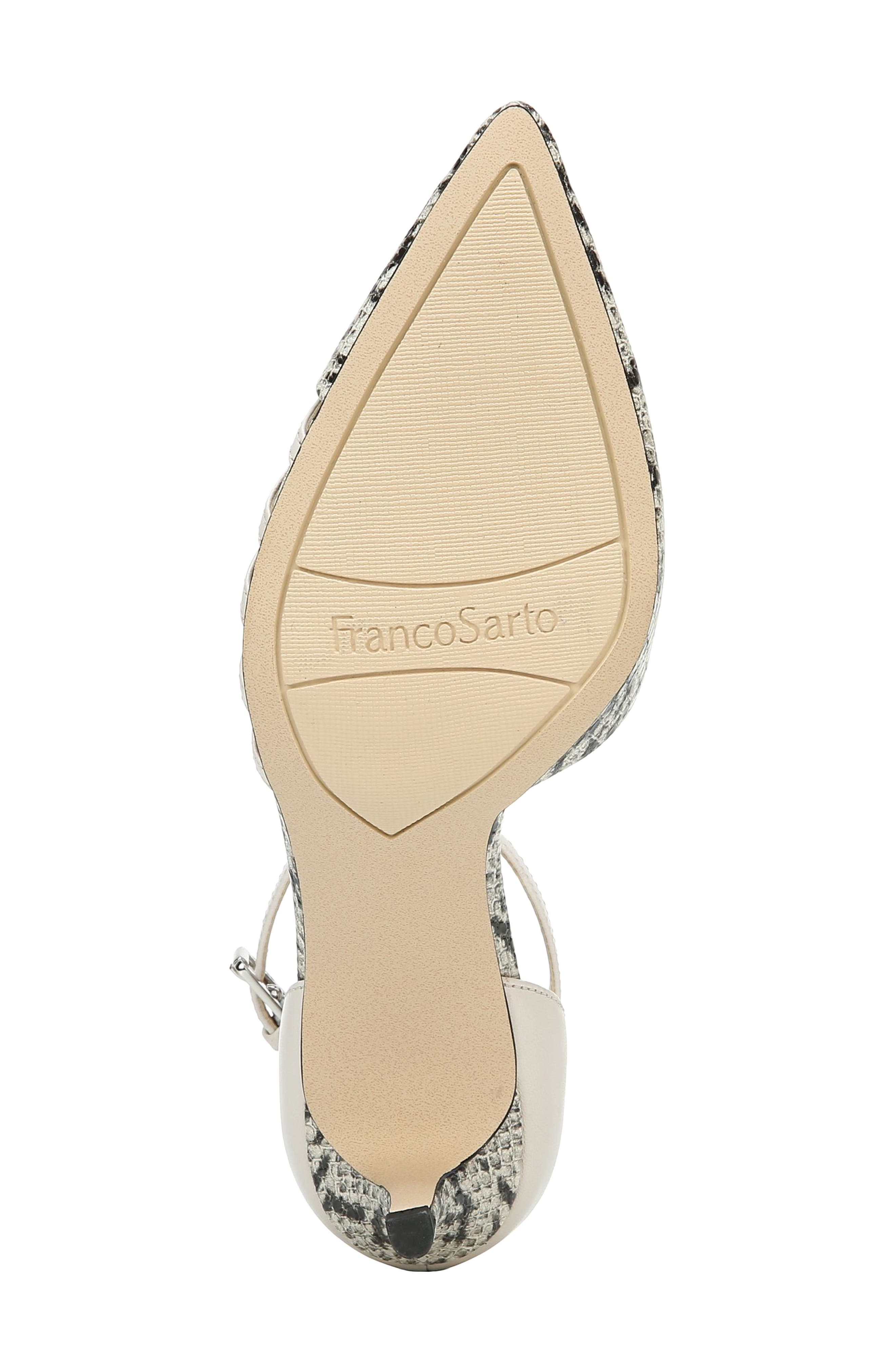 Franco Sarto Talana Pointed Toe Ankle Strap Pump, Alternate, color, 