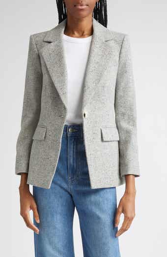 Veronica Beard Healy Donegal Tweed Dickey Jacket