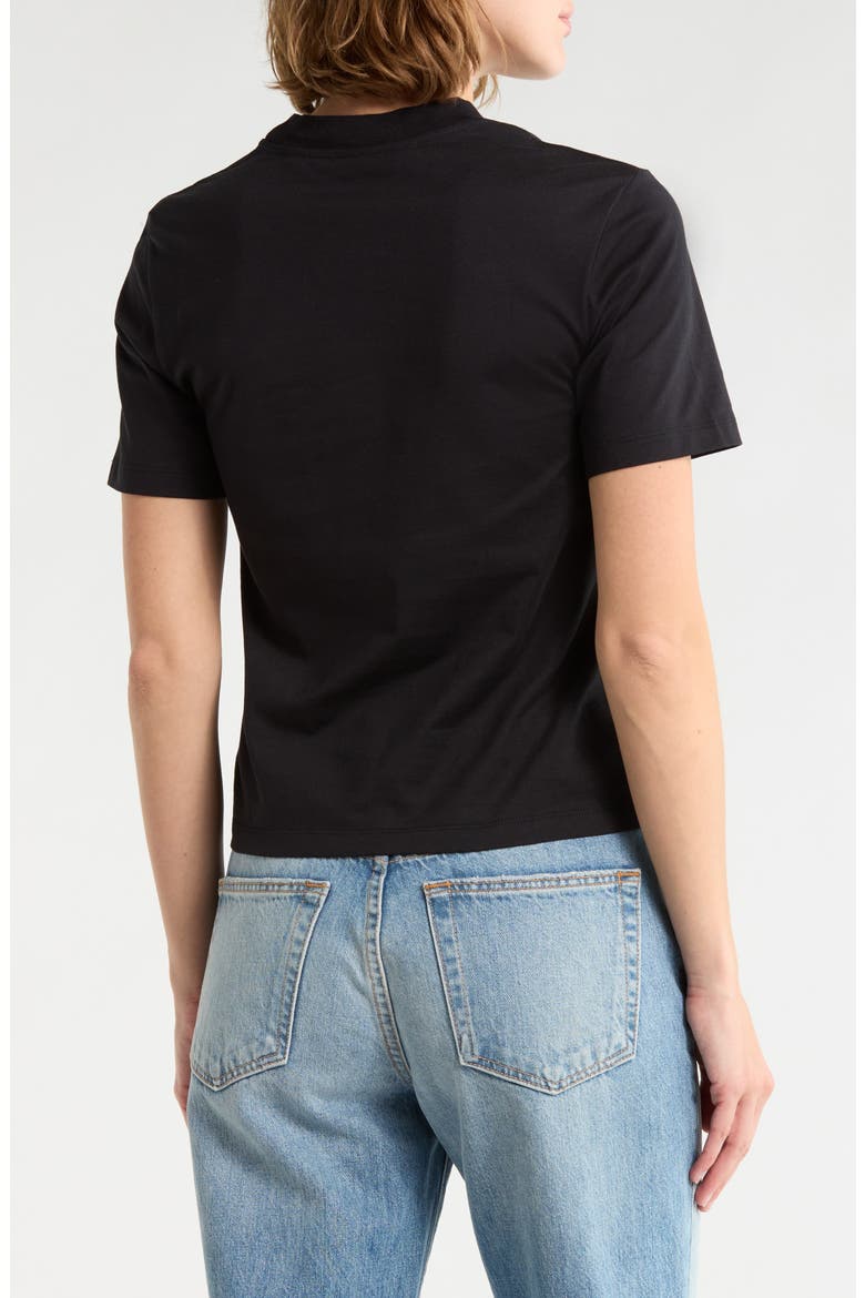 Logo Graphic T-Shirt, Alternate, color, BLACK