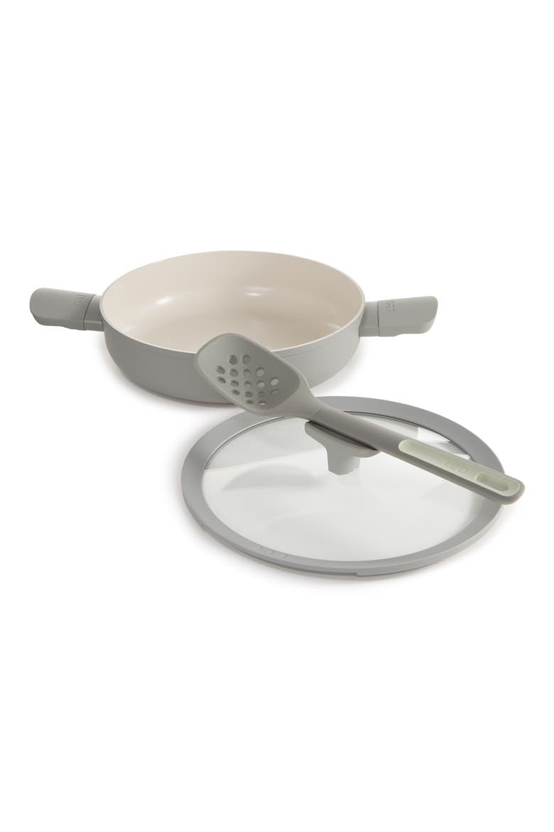 Leo Balance 3-Quart Saute Pan, Alternate, color, GREY