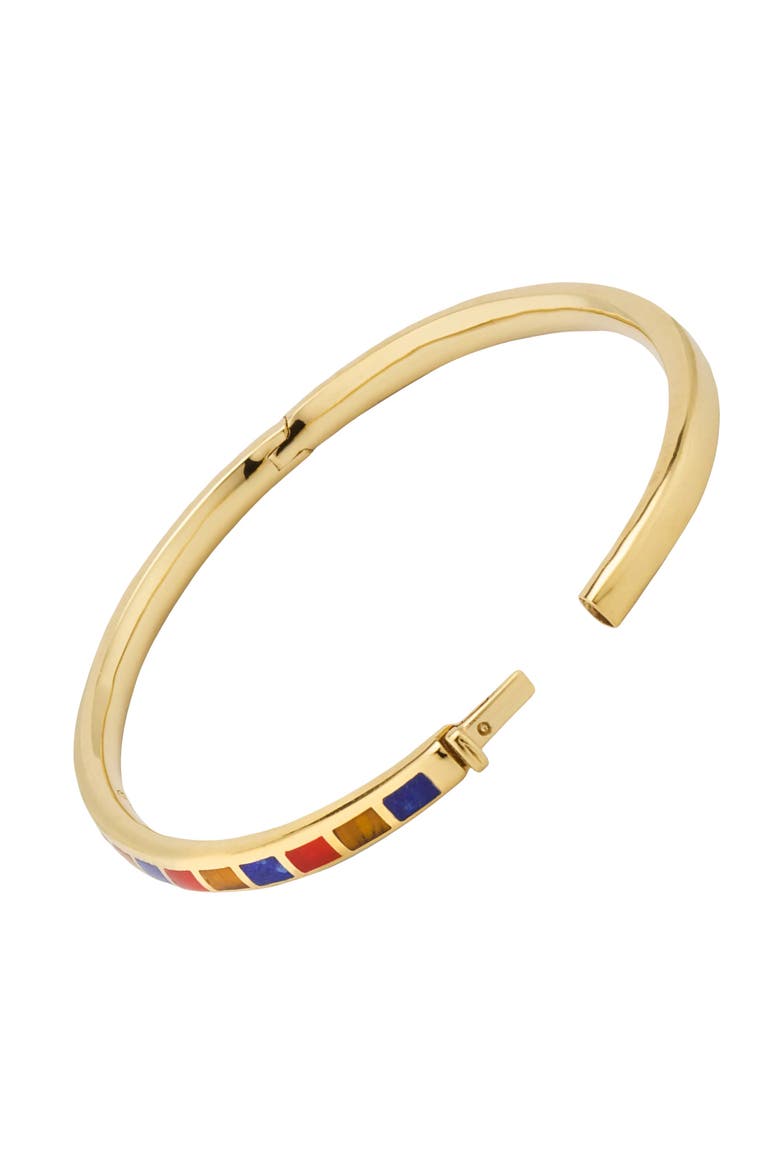 Dash Bracelet Set In Sterling With 18K Gold Overlay, Alternate, color, Multi color