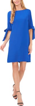 CeCe Moss Crepe Shift Dress