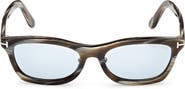 TOM FORD 53mm Rectangular Sunglasses