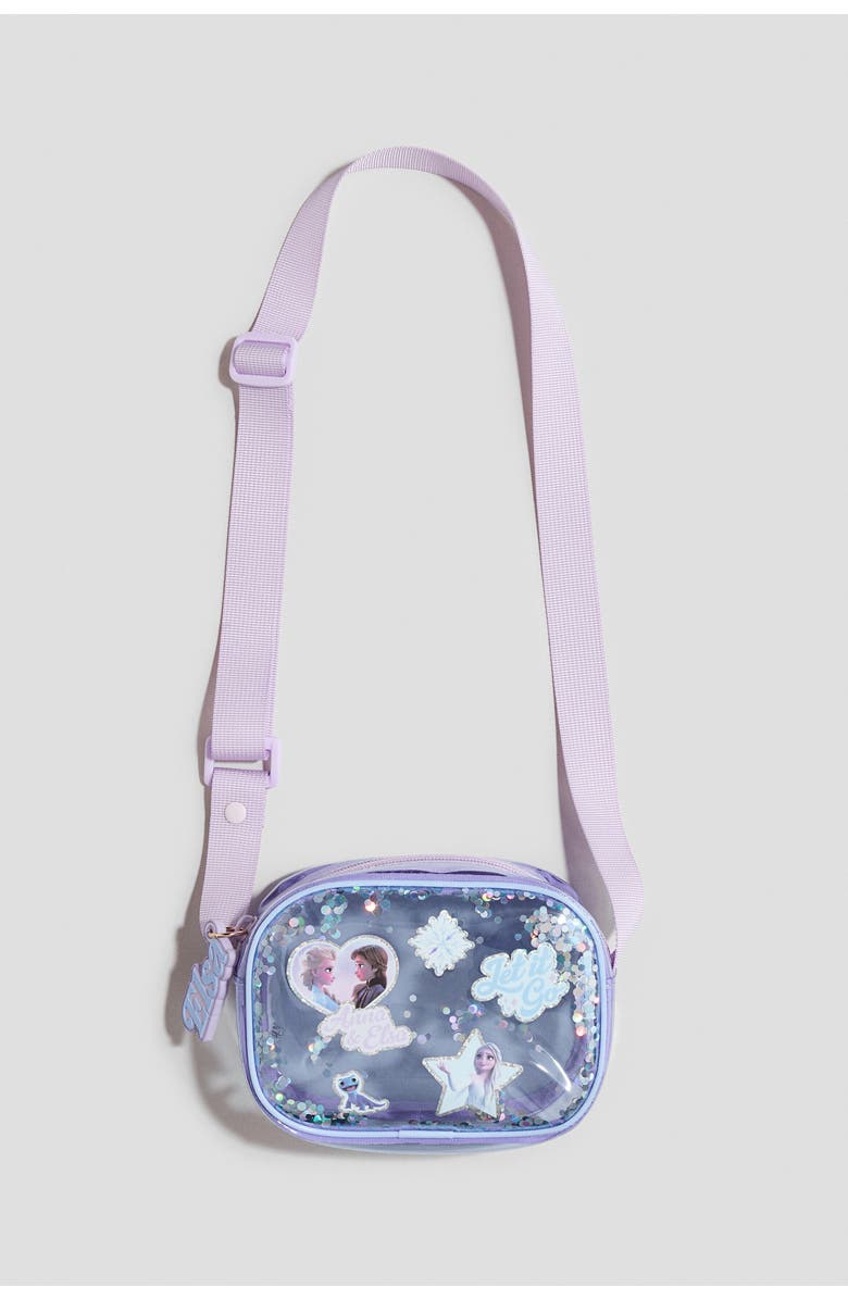 H&M Shoulder Bag, Main, color, Purple/Frozen