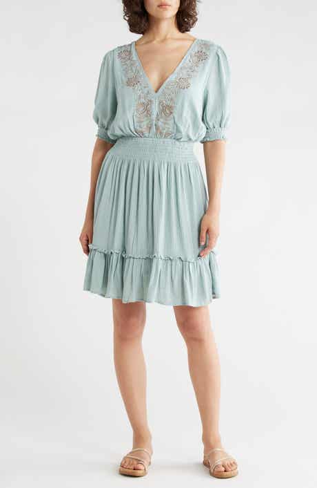 Lovestitch Bishop Sleeve Minidress