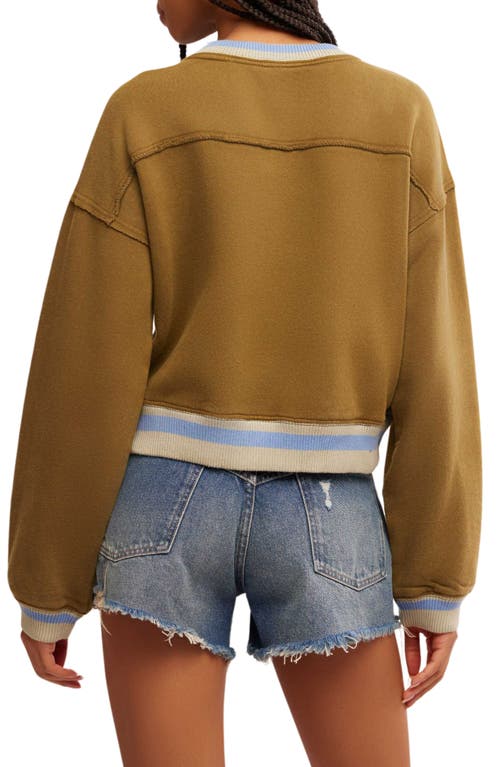Free People Rio Crop Sweatshirt