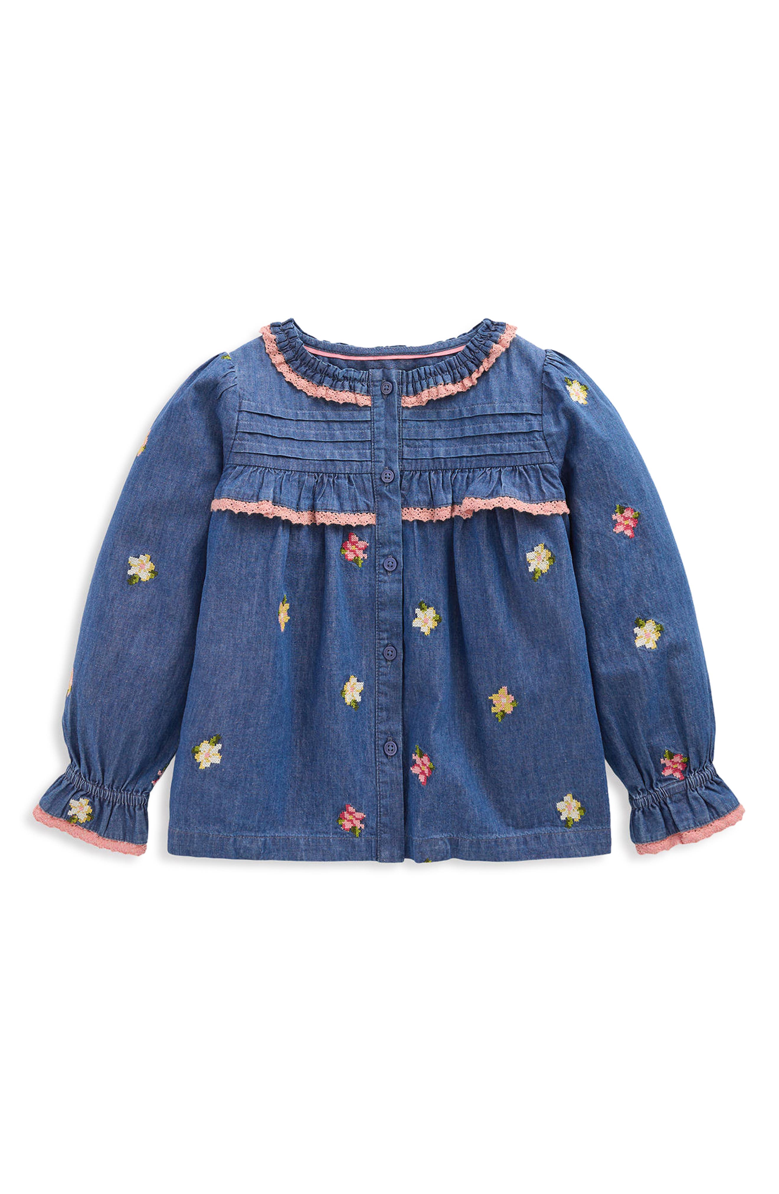 selected CHAMBRAY EMBROIDERY