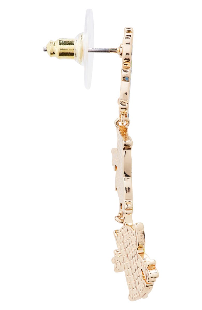 BaubleBar Disney<sup>®</sup> Pixar<sup>®</sup> Alien Drop Earrings, Alternate, color,