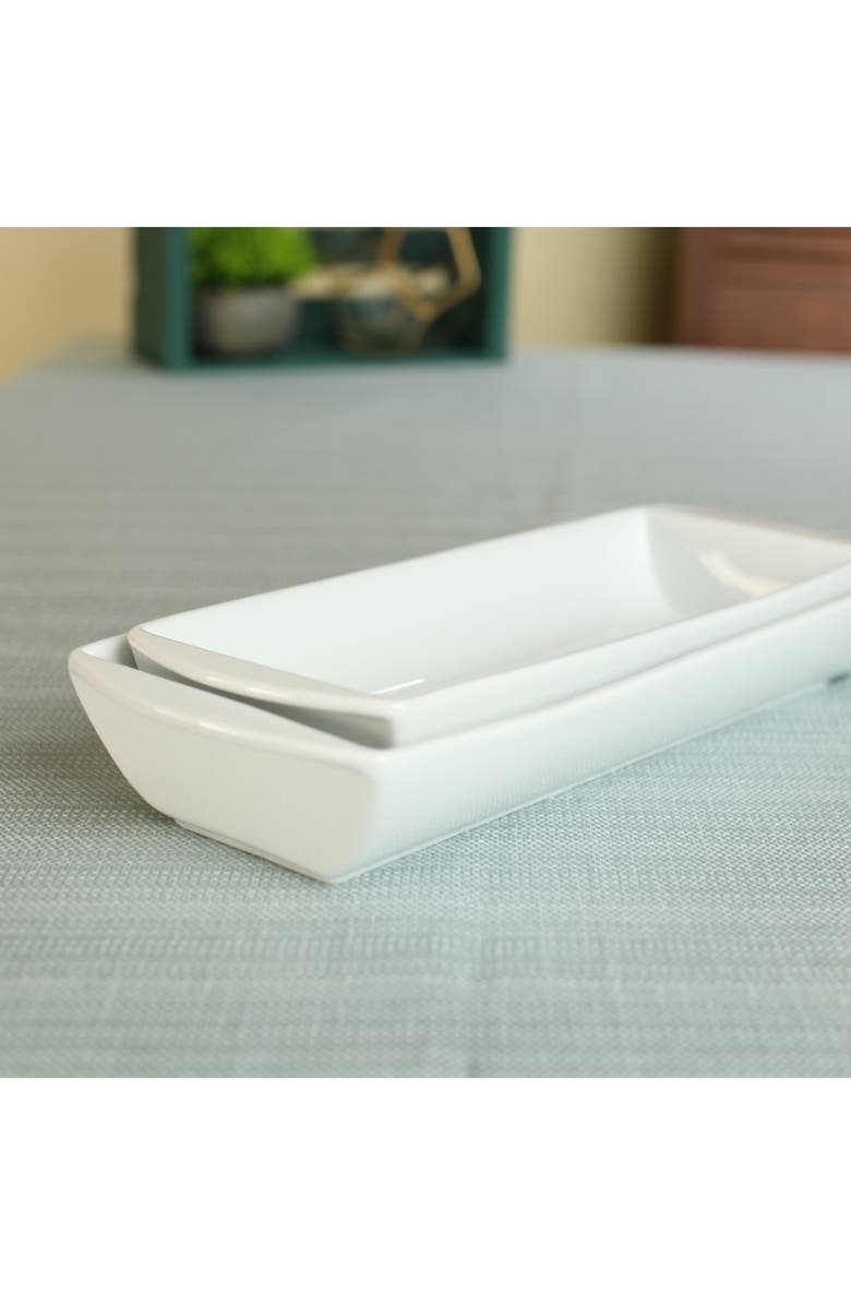 BIA Cordon Bleu Amar Set of 2 Serving Bowl Set, Alternate, color, White