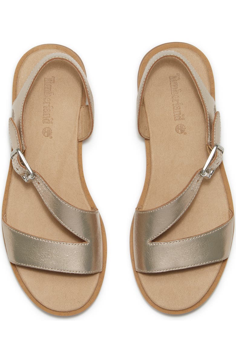 Timberland Calista Bay Sandal, Alternate, color, Gold Metallic