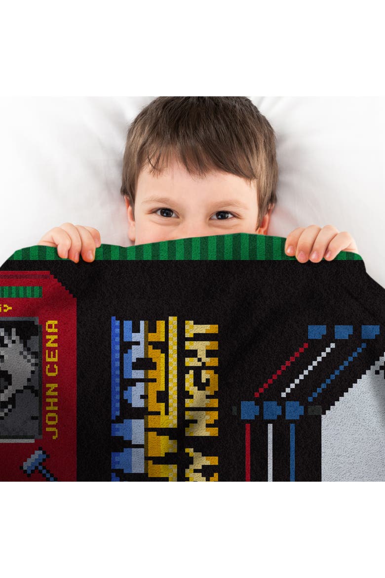 WWE John Cena (Hustle Loyalty Respect) 60" x 80" Raschel Throw Blanket, Alternate, color, None