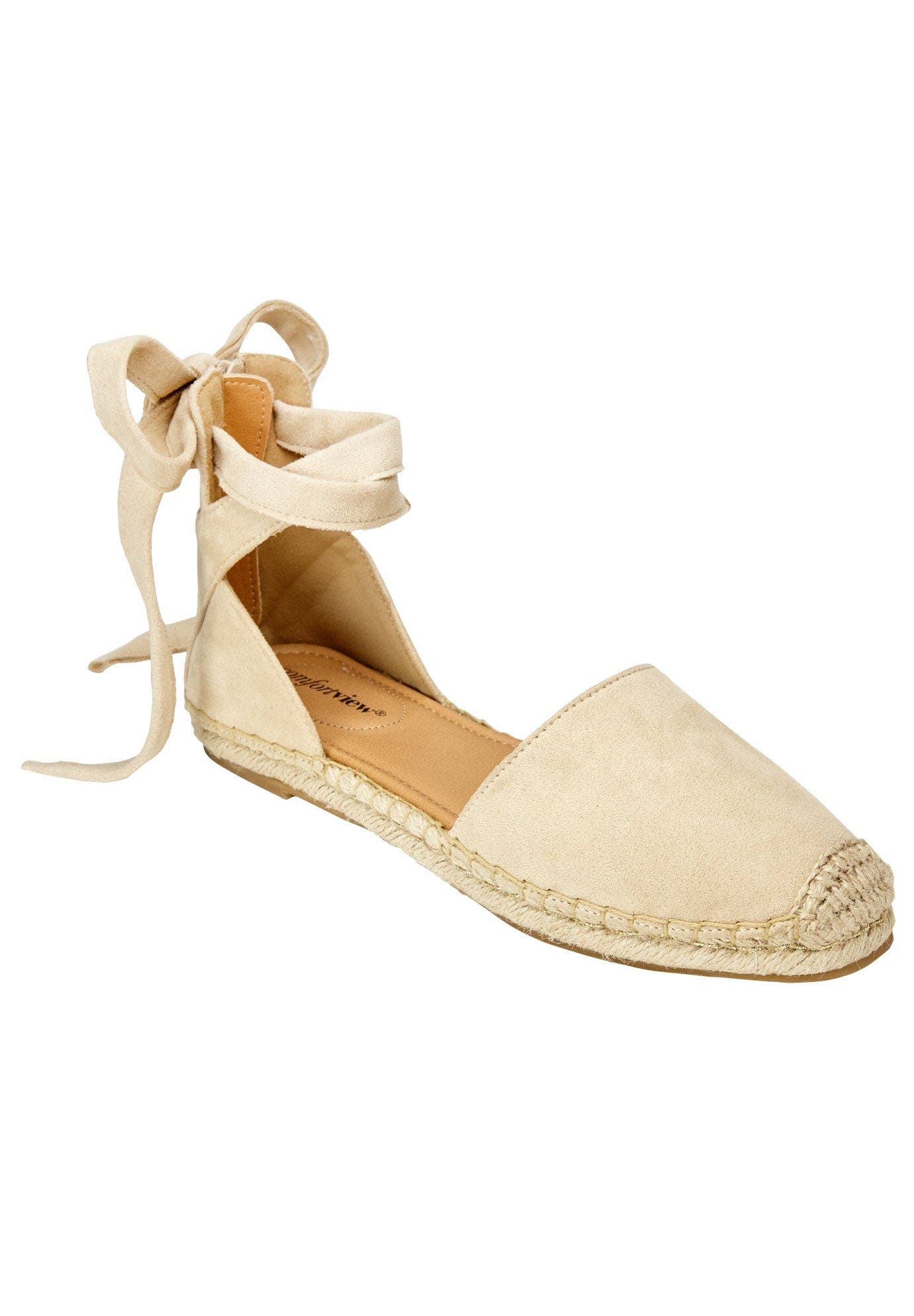 The Shayla Flat Espadrille, Alternate, color, LIGHT TAN