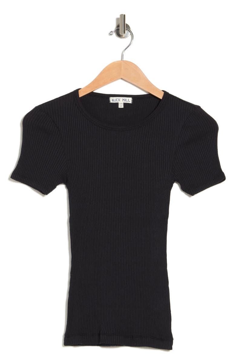 Alex Mill Remy Rib Cotton Top, Alternate, color, 