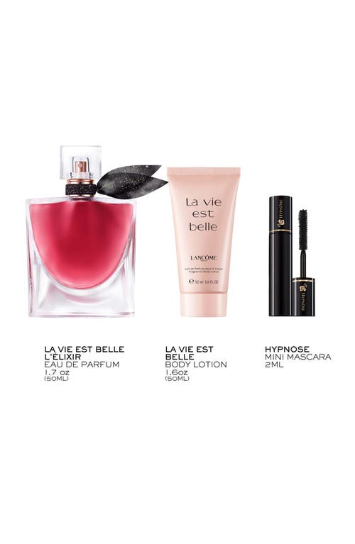 Lancôme La Vie Est Belle Elixir & Hypnôse Mascara Set $160 Value In Transparent