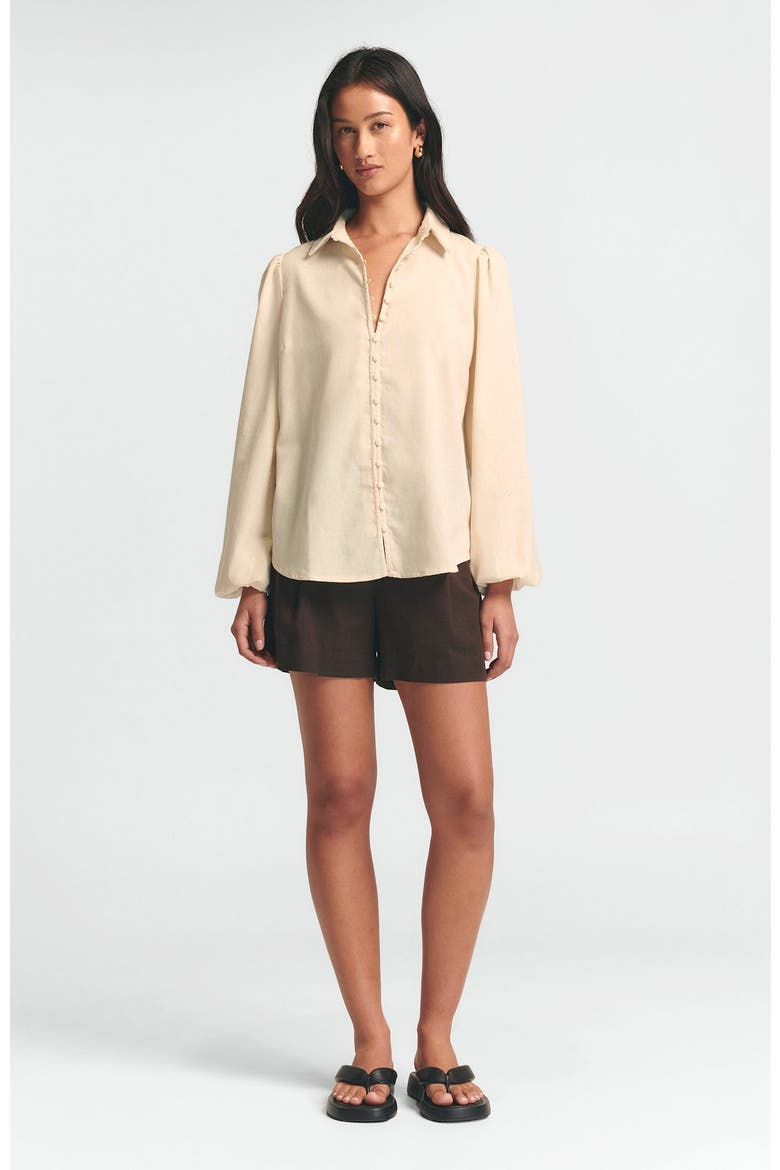 Pico Blouse, Alternate, color, Neutral