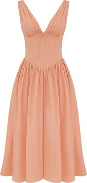 HOUSE OF CB Emmelina Corset Bodice Cocktail Dress