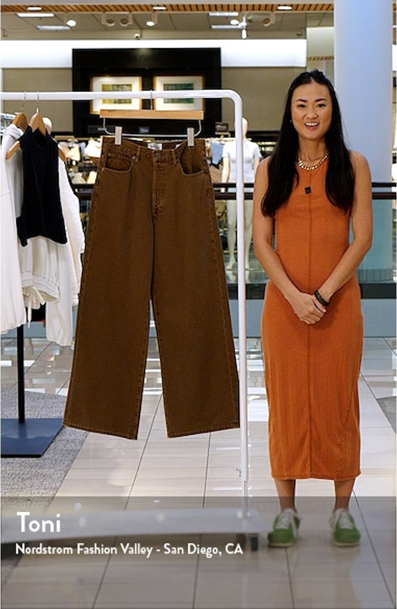 Le Low Baggy Wide Leg Jeans, sales video thumbnail