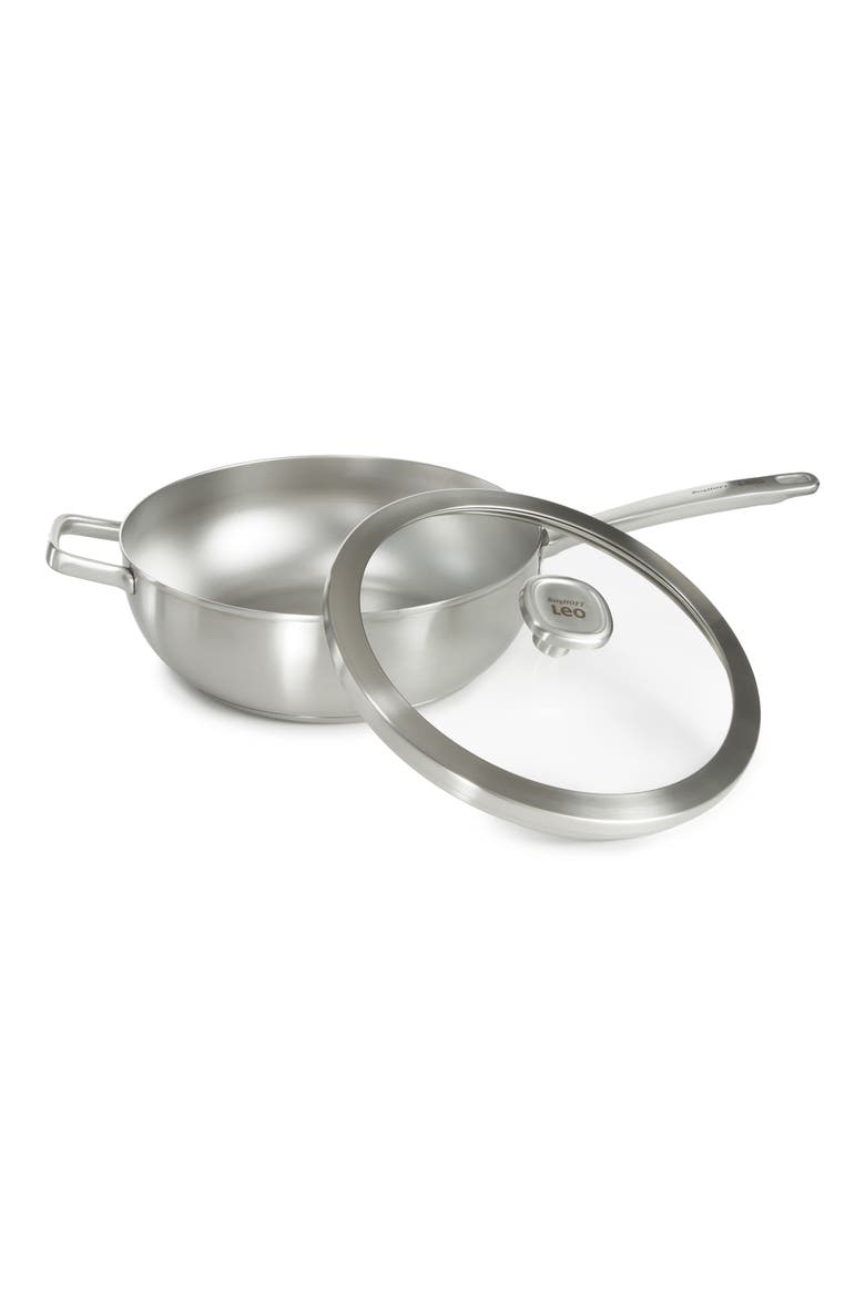 Leo Graphite 4-Piece Cookware Set, Alternate, color, SILVER
