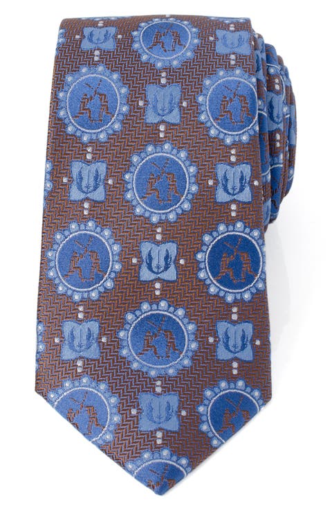 Star Wars Lightsaber Battle Silk Tie