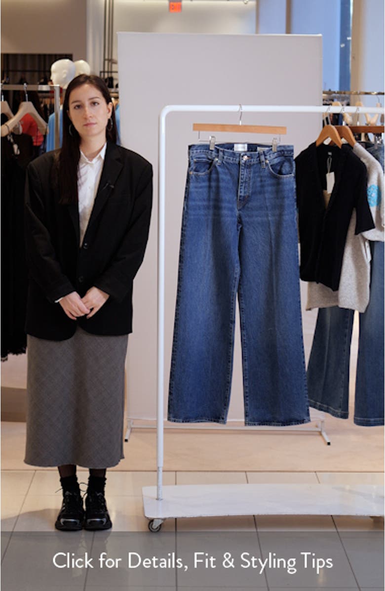 The Stroll High Waist Wide Leg Jeans, sales video thumbnail