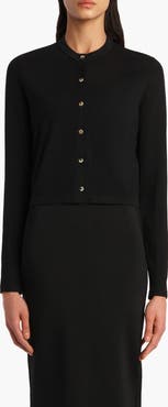 Khaite Brieta Merino Wool Blend Cardigan