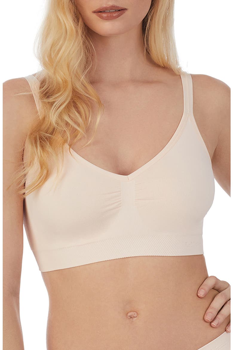 Seamless Comfort Bralette, Main, color, SOFTSHELL
