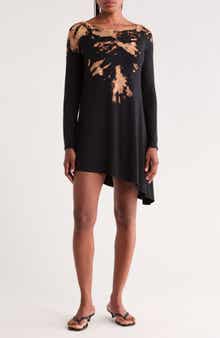 Boxy Garment Dyed Tunic Top