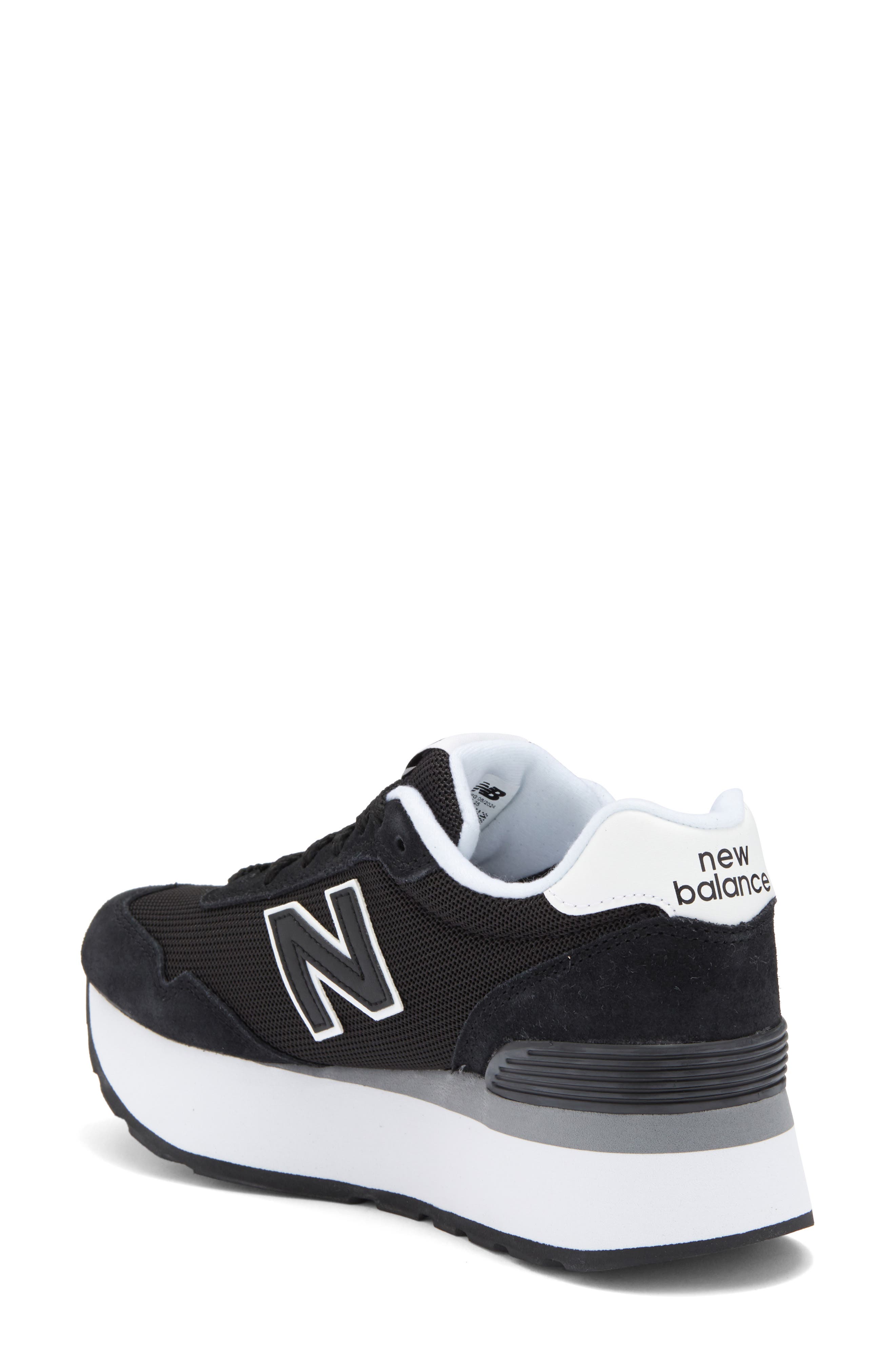 New Balance 515H Running Sneaker, Alternate, color, Black/ Sea Salt
