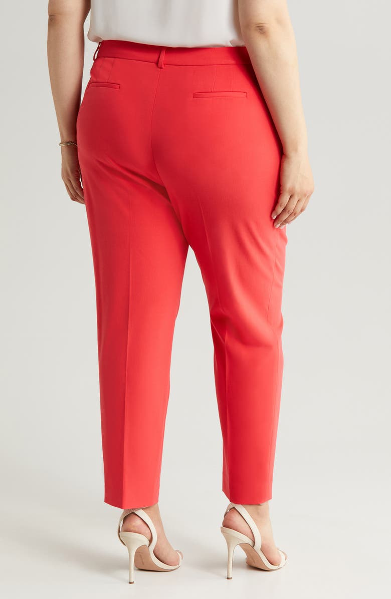 Tahari ASL Classic Pants, Alternate, color, Grenadine