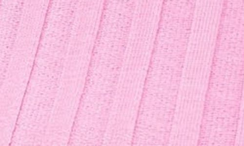 Free People Tilly Rib Button-up Top In Pink