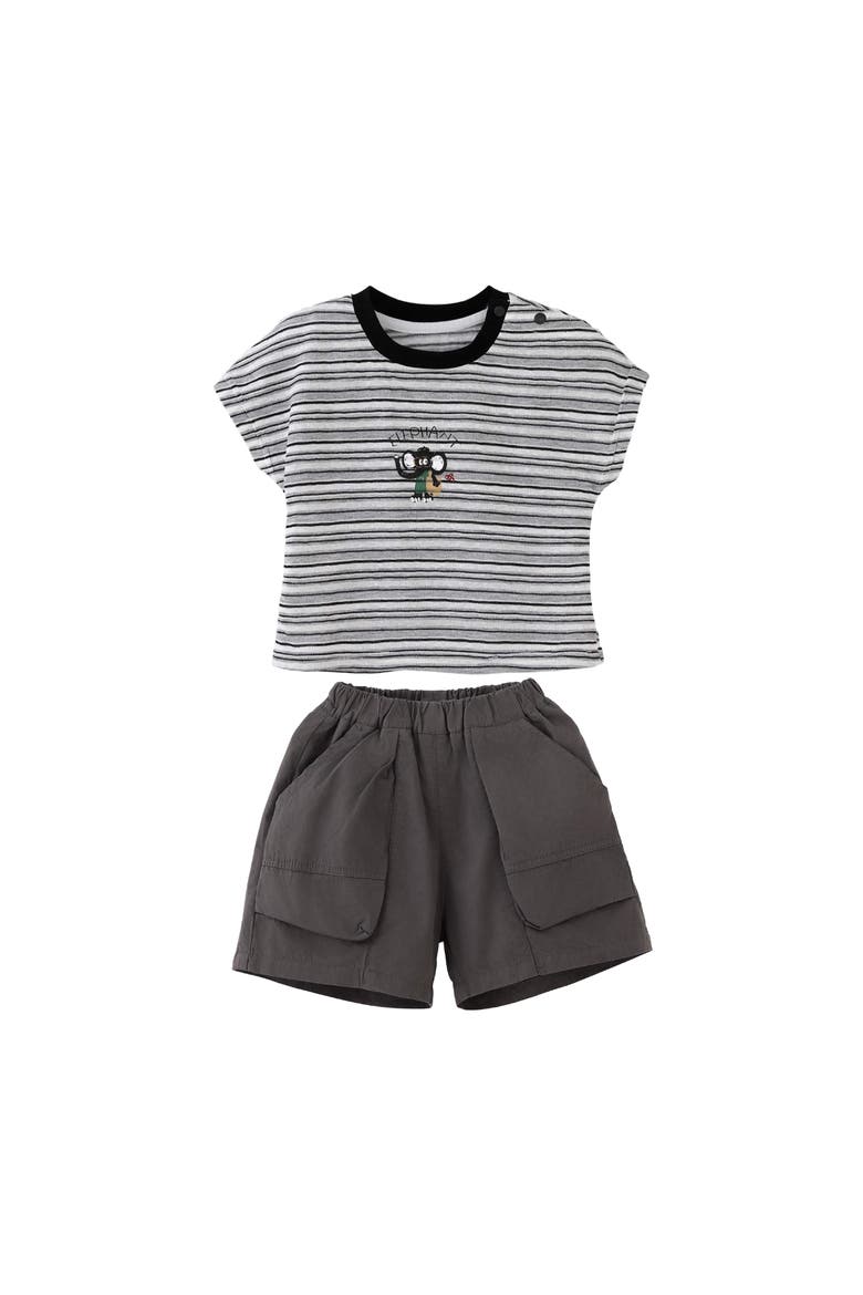 Elephant Pocket Set, Main, color, Grey