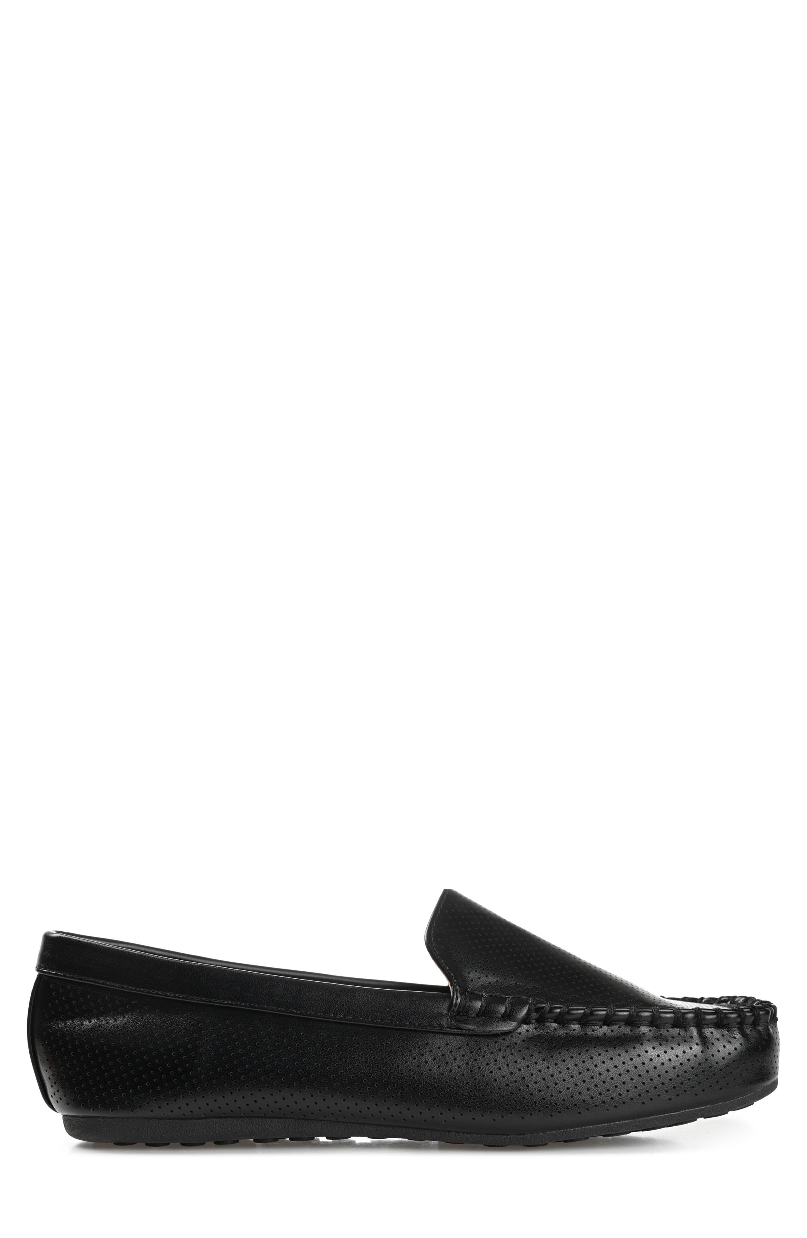 Halsey Loafer - Wide Width, Alternate, color, BLACK PU