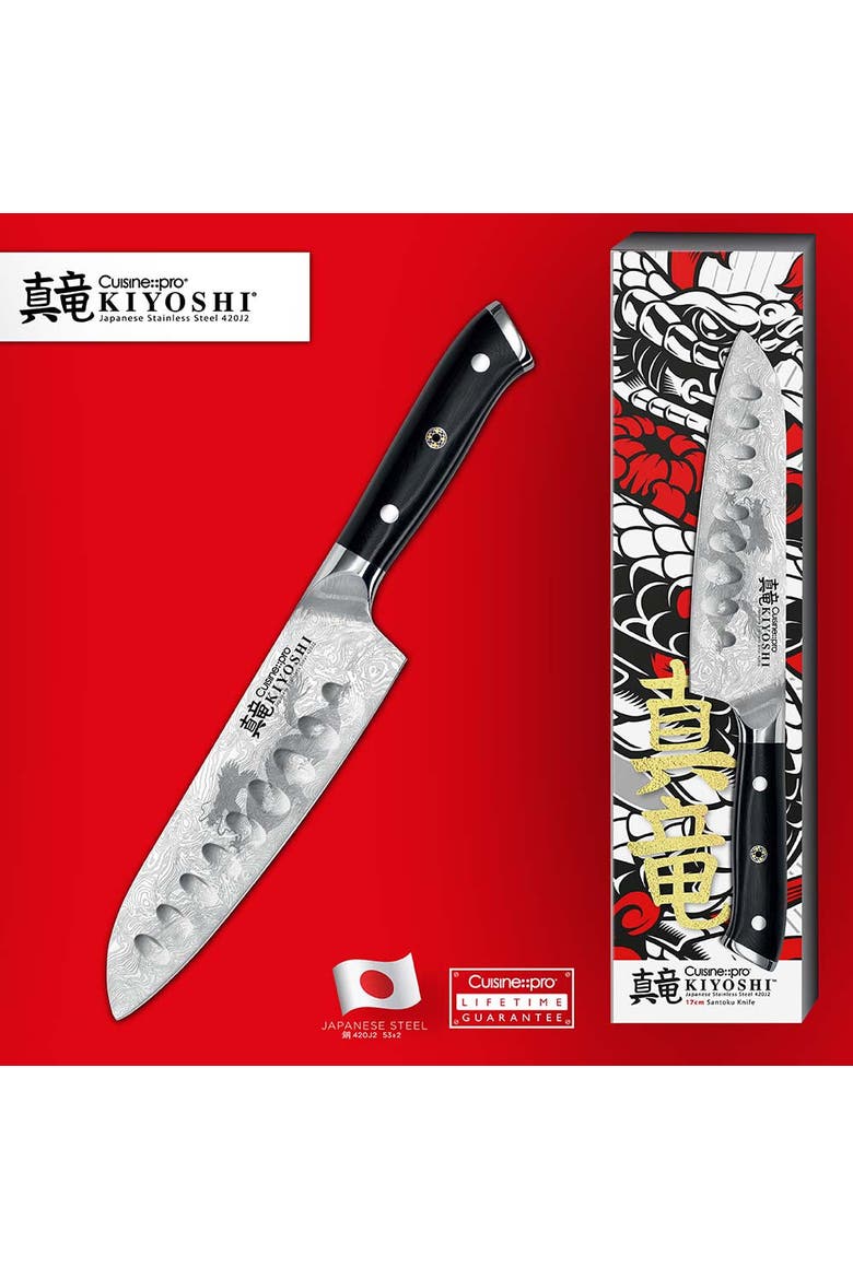 KIYOSHI® 6.5" Santoku, Alternate, color, Silver