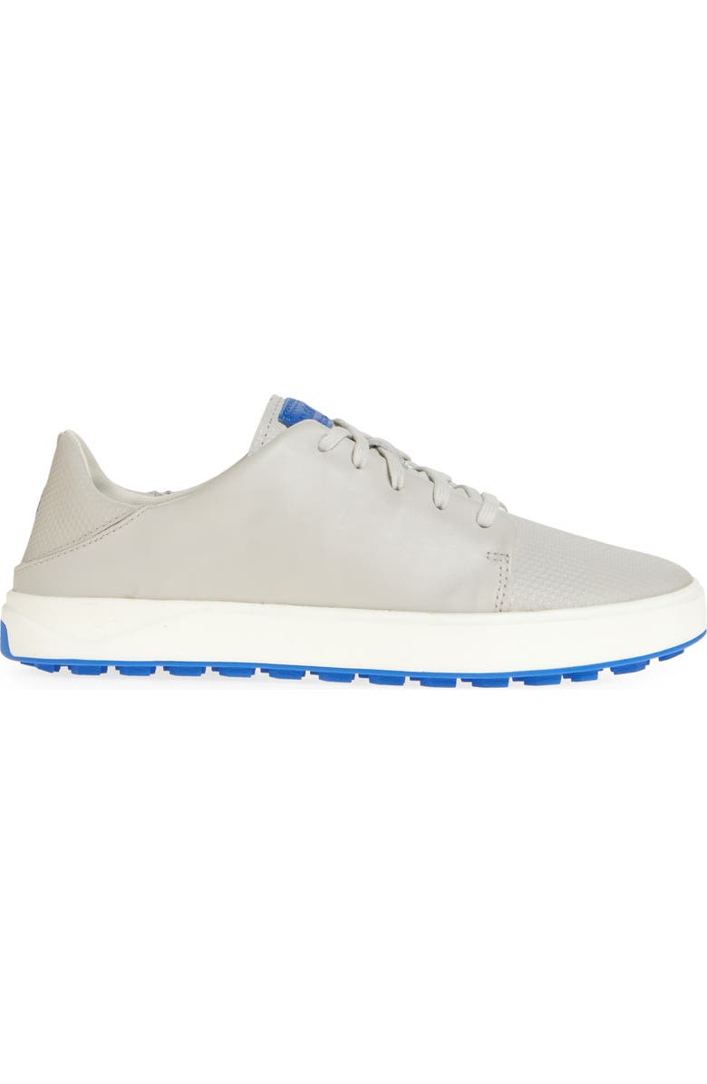 OluKai Wailea Waterproof Spikeless Golf Shoe, Alternate, color, Sterling / Blossom