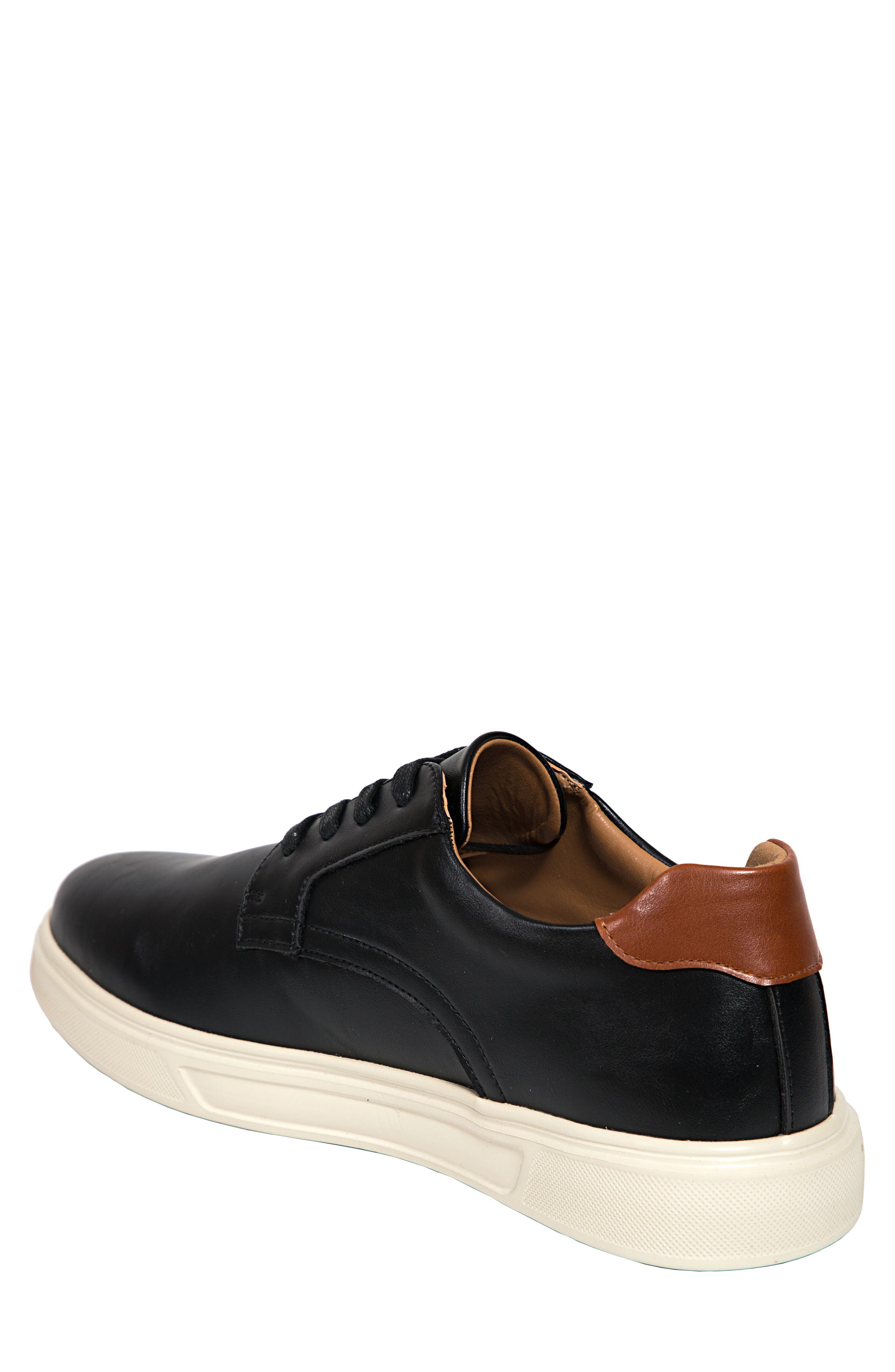 Deer Stags Albany Low Top Sneaker, Alternate, color, Black
