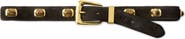 Veronica Beard Stone Embellished Suede Belt